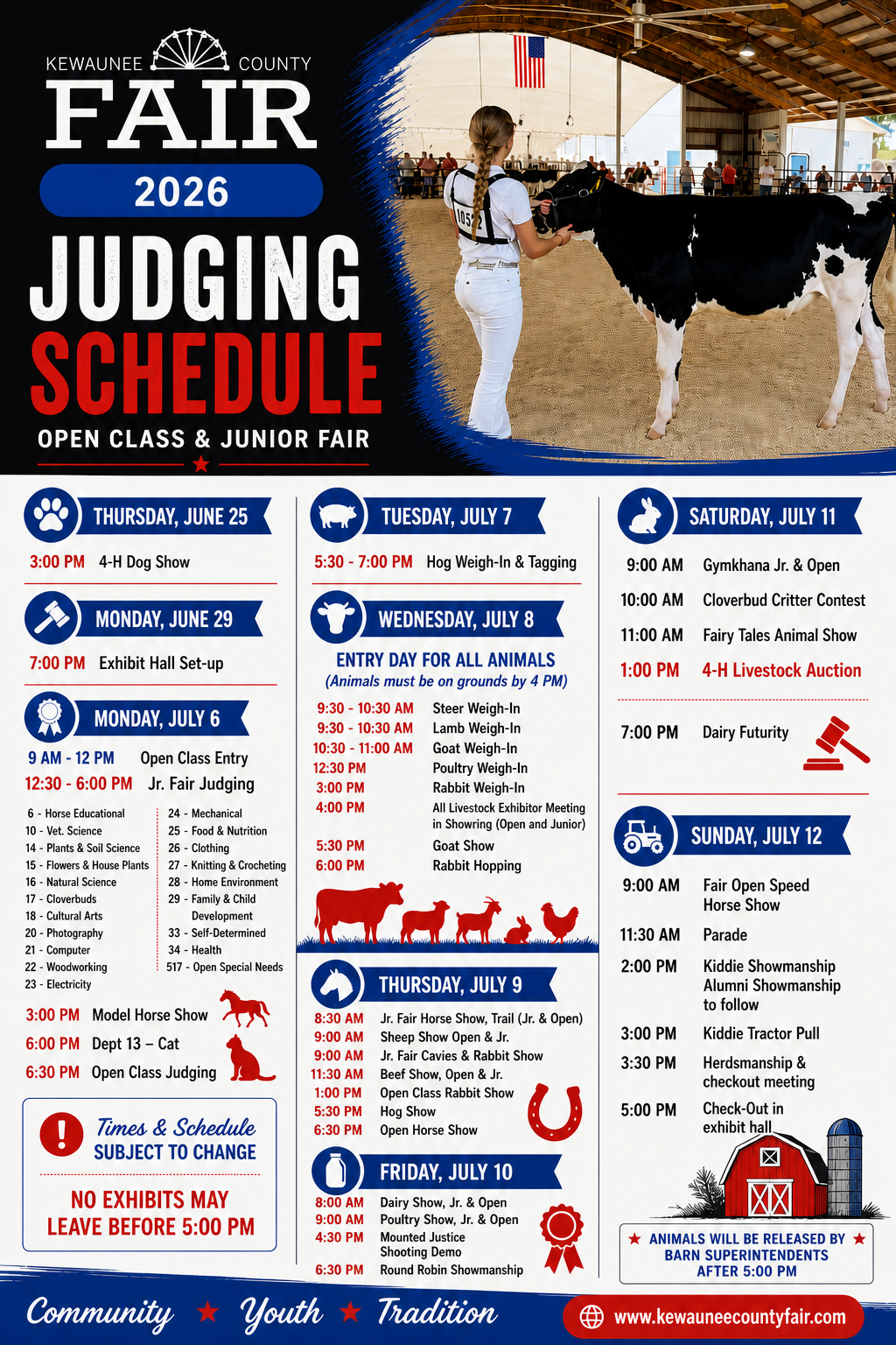 Judging/Schedule